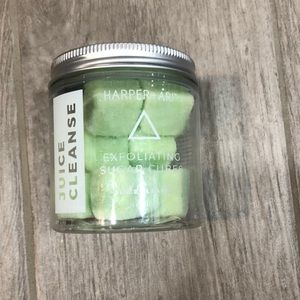 Exfoliating sugar cubes